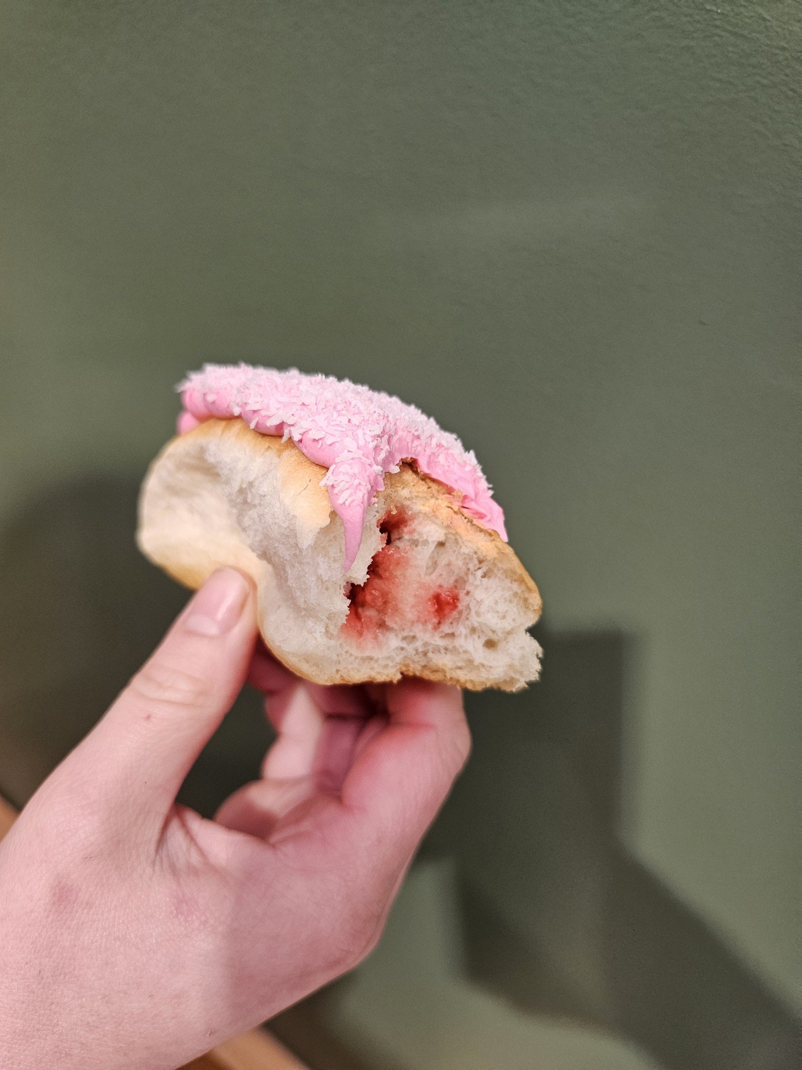 Raspberry Finger Buns