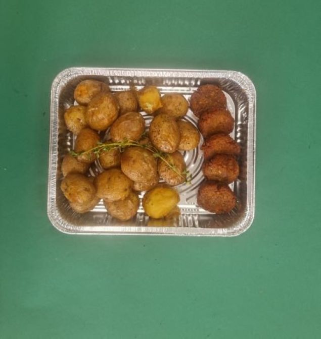 Two Proteins, Two Salads & Freshly Baked Foccacia