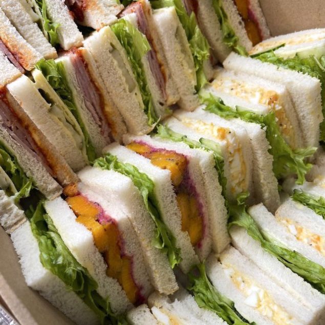 Finger Sandwiches - Quarter Sized 