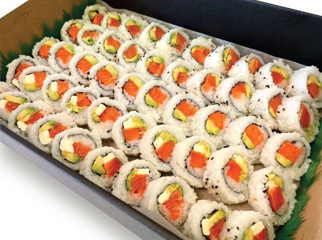 SUSHI BOX Salmon Lovers / 50 piece
