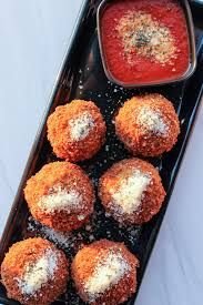 Aranchini Pumpkin, Feta and Thyme with Tomato Chutney