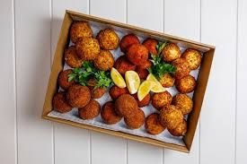 Aranchini Pumpkin, Feta and Thyme with Tomato Chutney