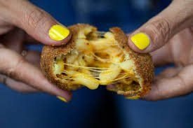 Fried Mac and Cheese Bites with House made Ksundi Mayo