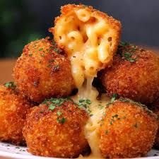 Fried Mac and Cheese Bites with House made Ksundi Mayo