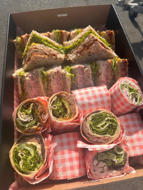 Mixed Finger Sammies and Wraps Box