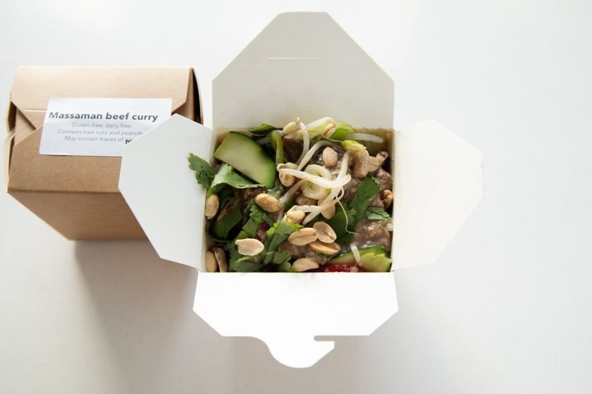 individual hot meal box Brisbane catering