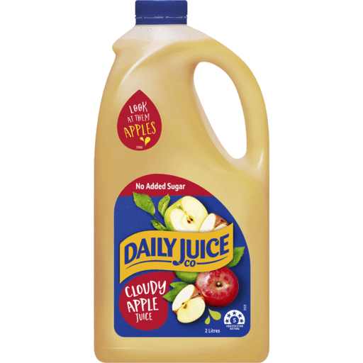 2 Litre Organic Apple Juice