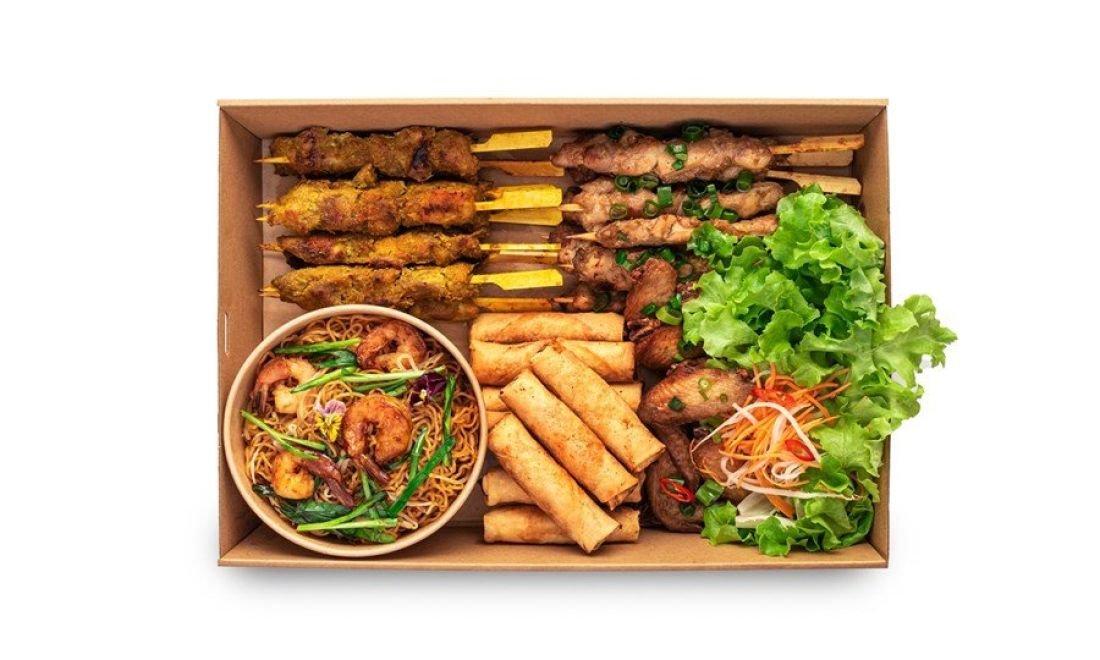 Halal Asian Tasting Box