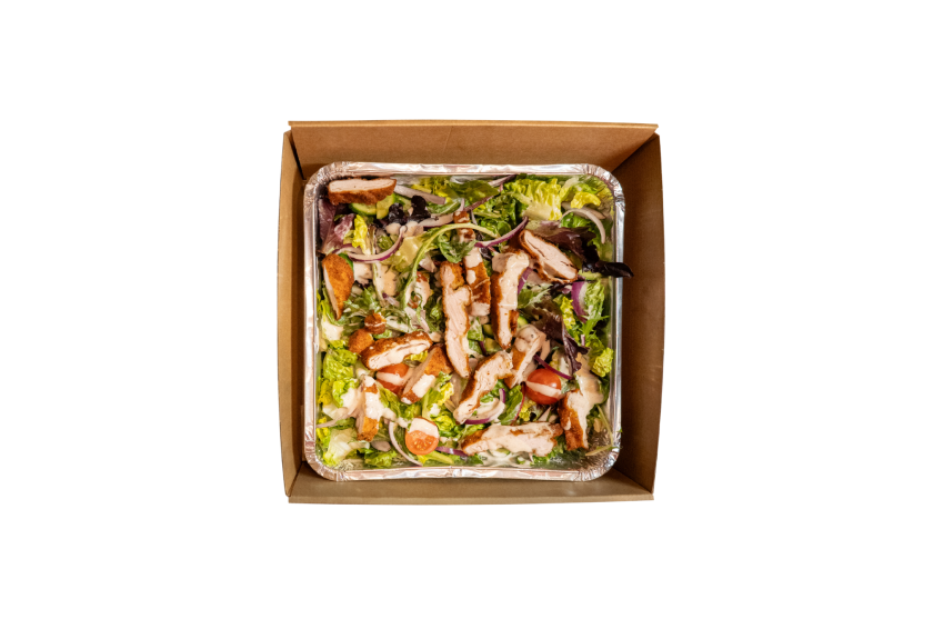 Chicken Schnitzel Salad