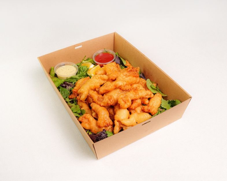 Battered Dory Fish Cocktail