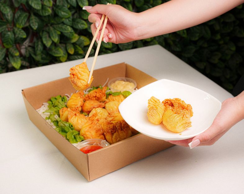 Fried Crispy Prawn Dumpling