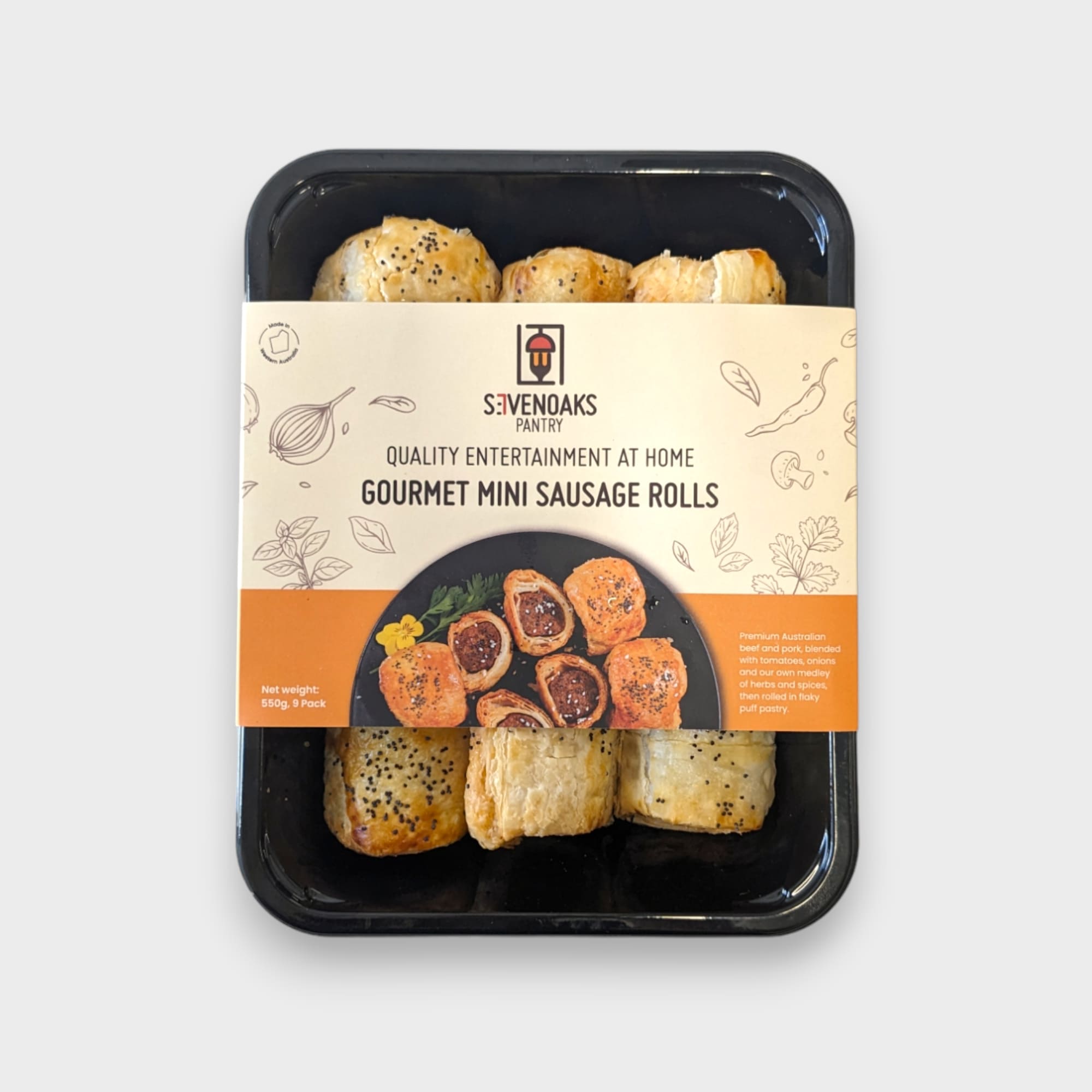 Mini Sausage Roll (Frozen Pack)