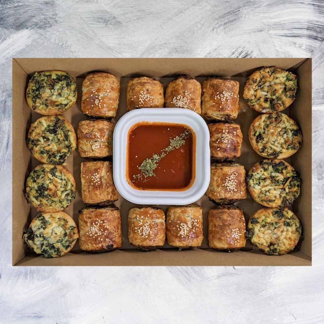 Vege Roll & Quiche Collection