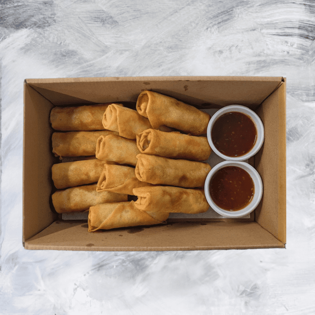 Extra Extra Small Spring Rool Mini Spring Roll - Half Box