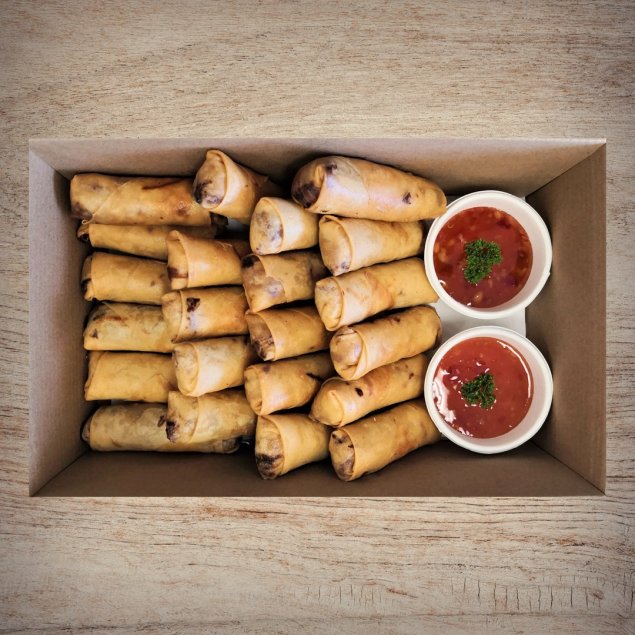 Extra Extra Small Spring Rool Mini Spring Roll - Half Box