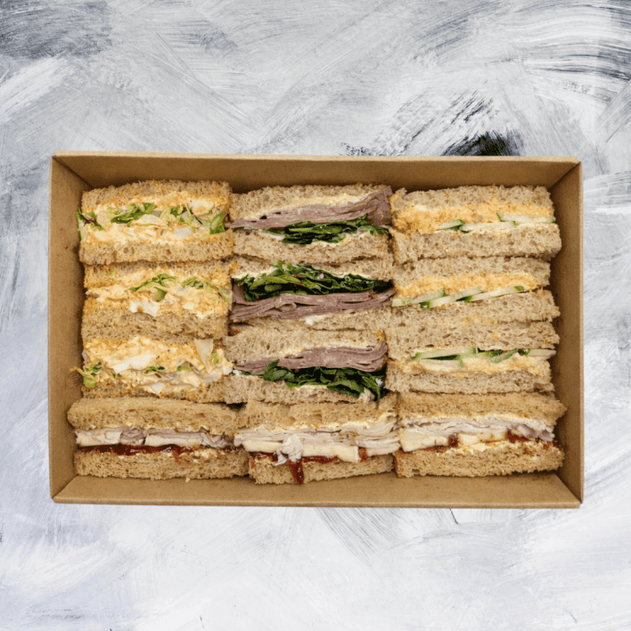 Gourmet Finger Sandwich - Half Box 