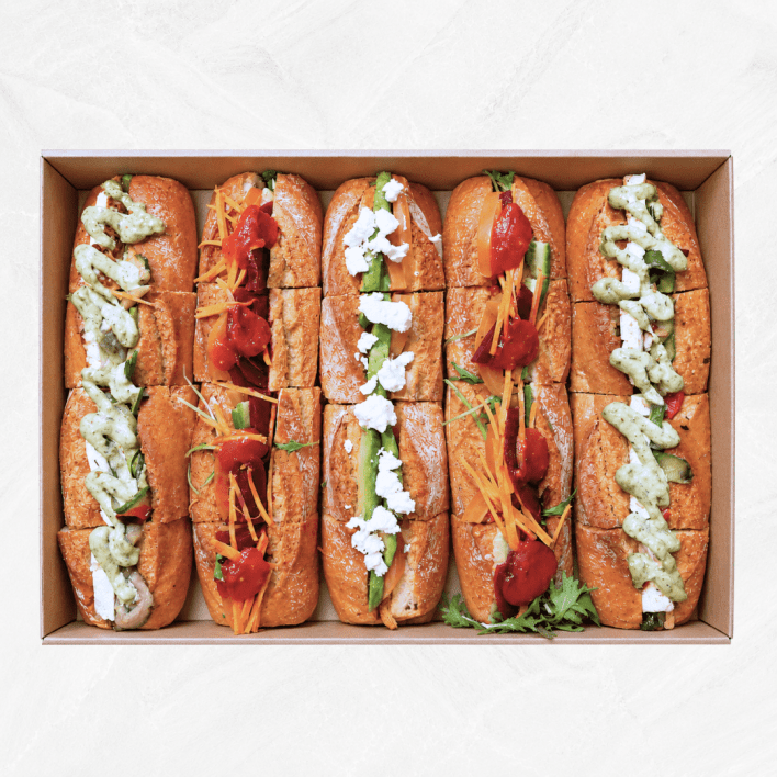 Vegetarian Roll Platter