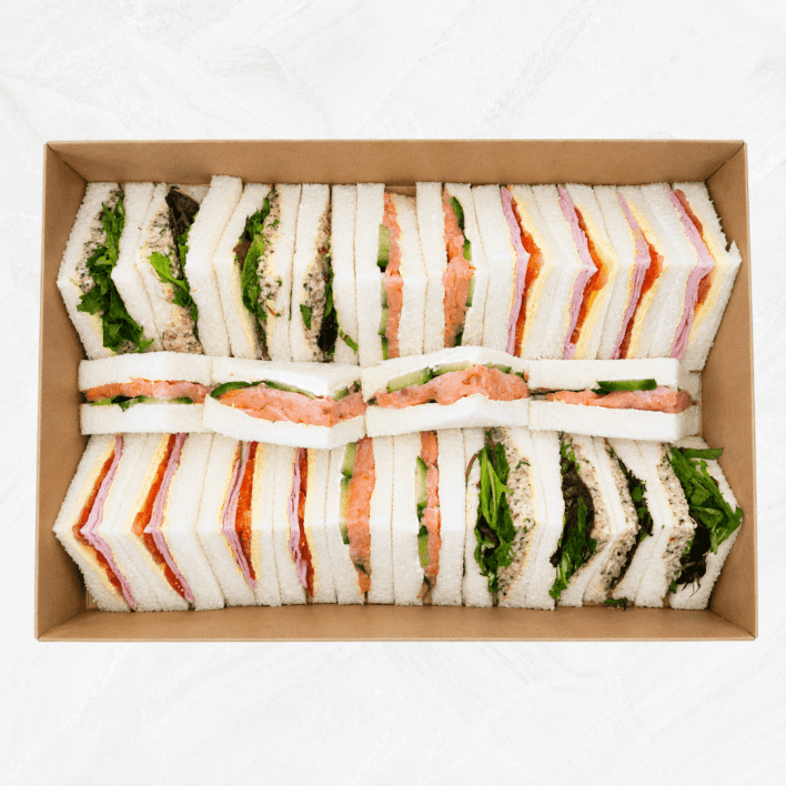 Meat and Seafood Sandwich Platter