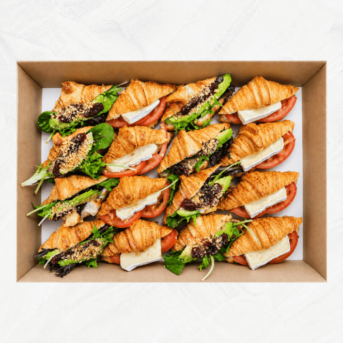 Vegetarian Croissant Platter