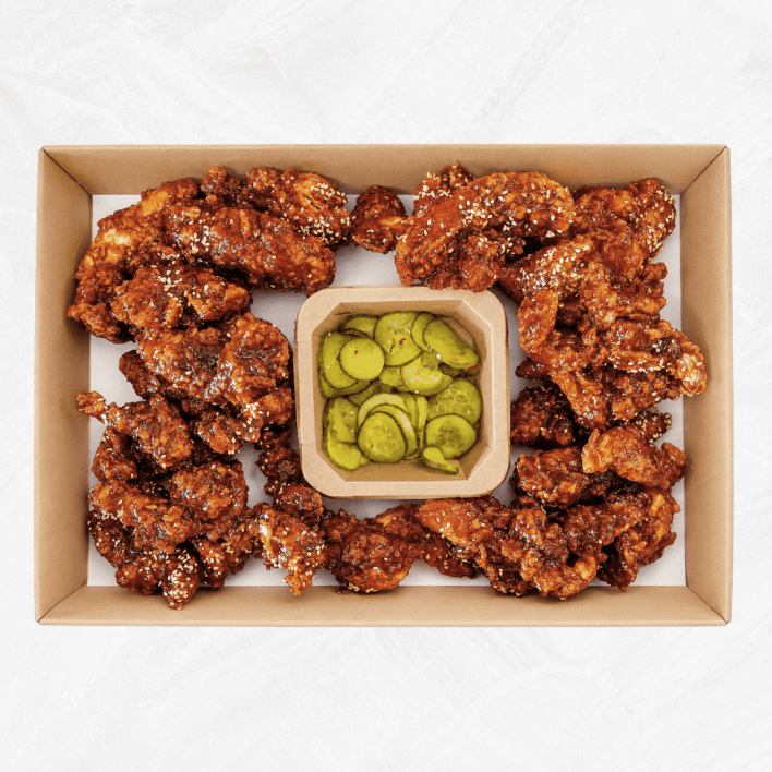 Korean Chicken Strip Platter 