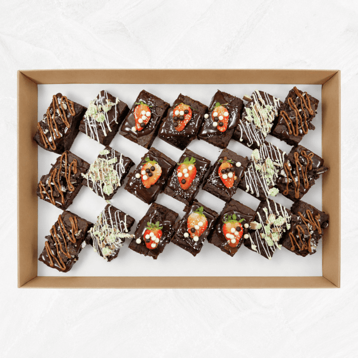 Petite Brownie Platter