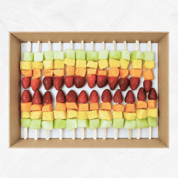Seasonal Fruit Sticks Platter
