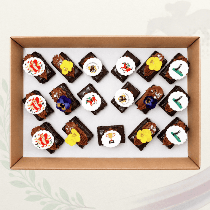 Melbourne Cup Day Brownies 