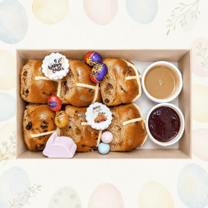 Gluten Free Hot Cross Bun Platter (GF) 