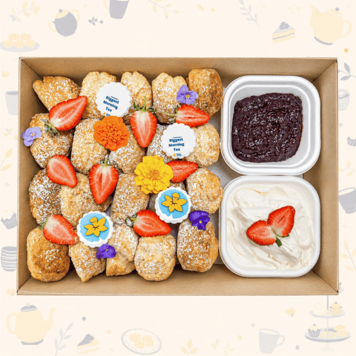Australia's Biggest Morning Tea Sweet Scones