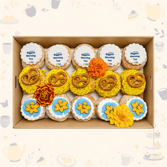 Australia's Biggest Morning Tea Donuts 
