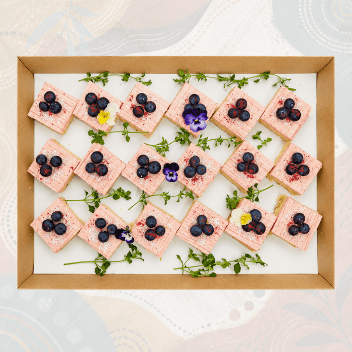 Lemon Myrtle Davidson Plum Slice Platter 