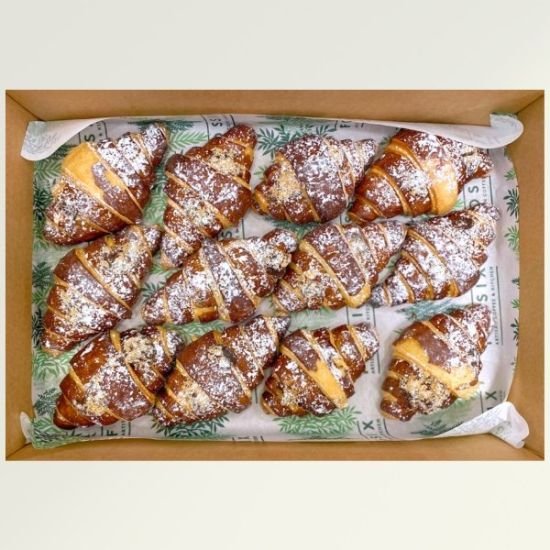 Mini Chocolate Croissant, platter