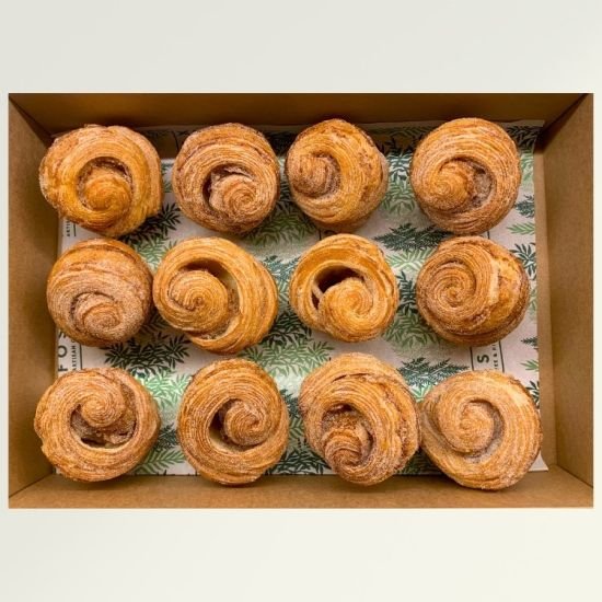 Mini Cinnamon Buns, platter
