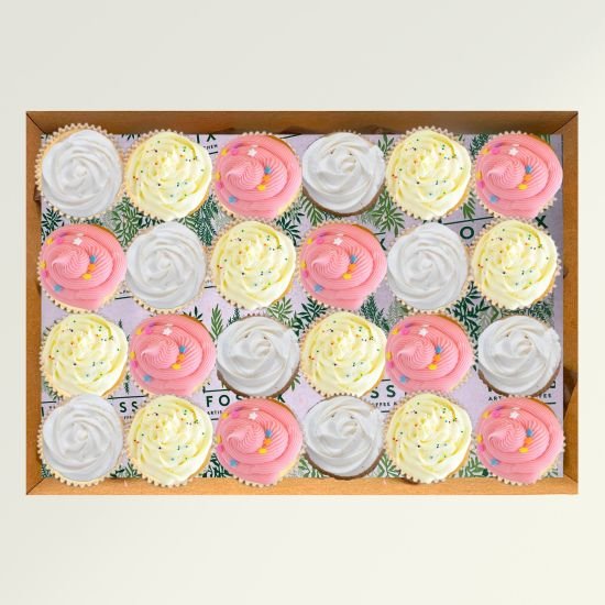 Mini Vanilla Cupcakes