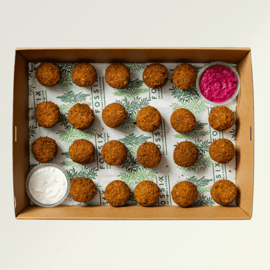 Falafel Balls with Hummus