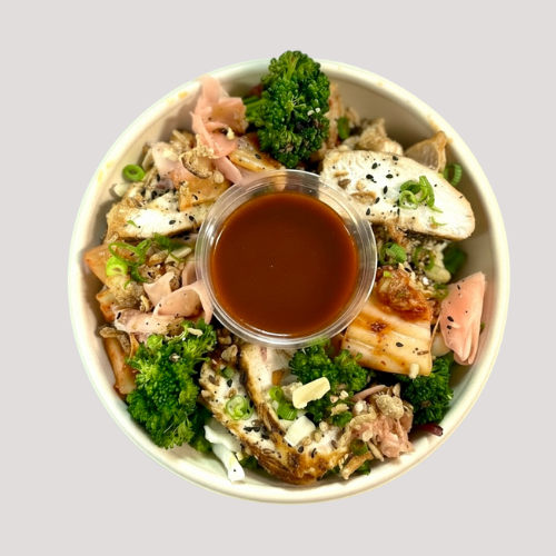 Kimchi Ka-Pow Chicken Bowl