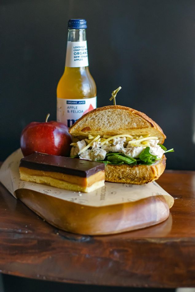 Breakfast Pack #3 - Sandwich/Fruit/Baking/Iced Coffee