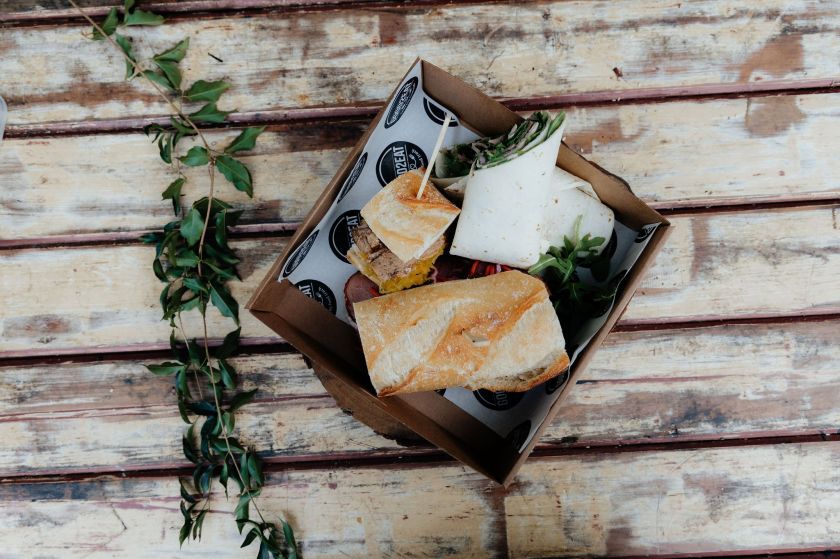 Retreat Chefs selection Baguette & your choice snack