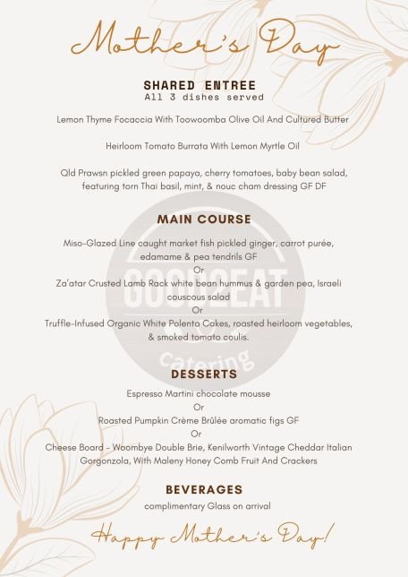 Mothers Day Lunch 1pm