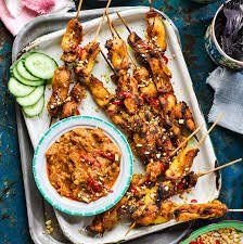 Boxed - Malaysian Chicken thigh satay DF