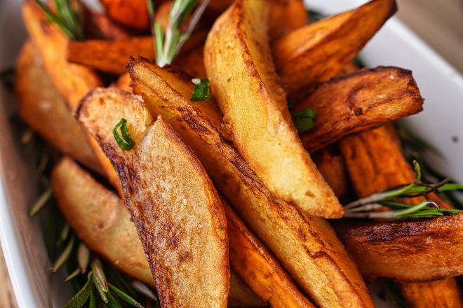 Garlic & Rosemary Potatoes