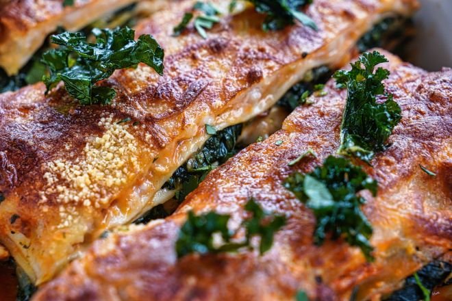 Spinach Lasagna