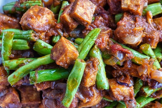Spicy Tofu-Tempeh Casserole