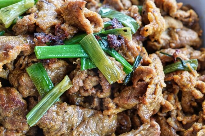 Beef Satay Goreng