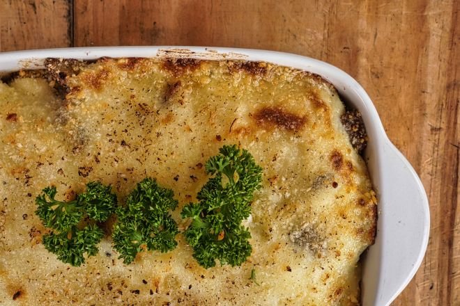 Cheesy Ham & Potato Casserole