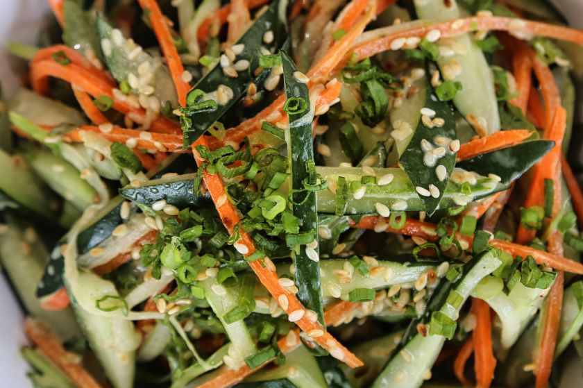 Sesame Soy Garden Salad