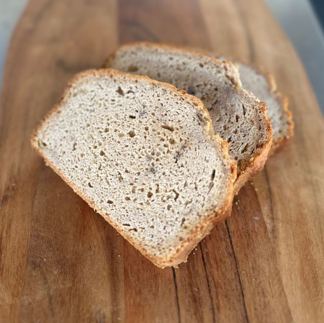 Toasted Banana Bread w/ Butter 