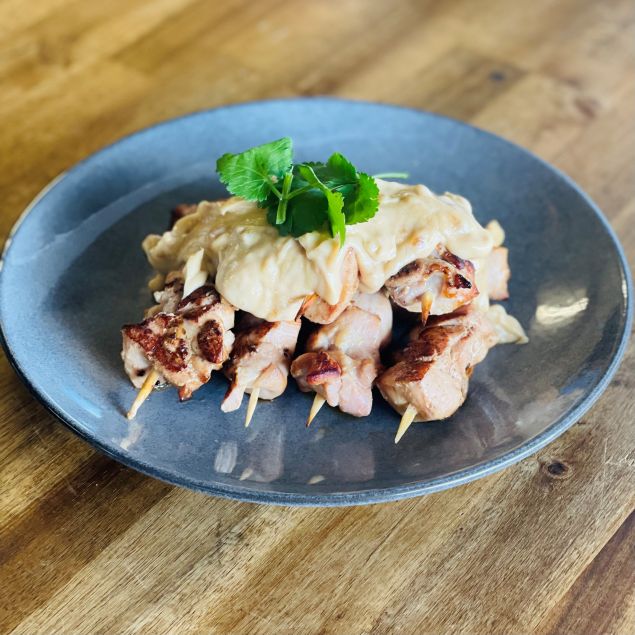 Chicken Malay Skewers Platter Box (30pc)