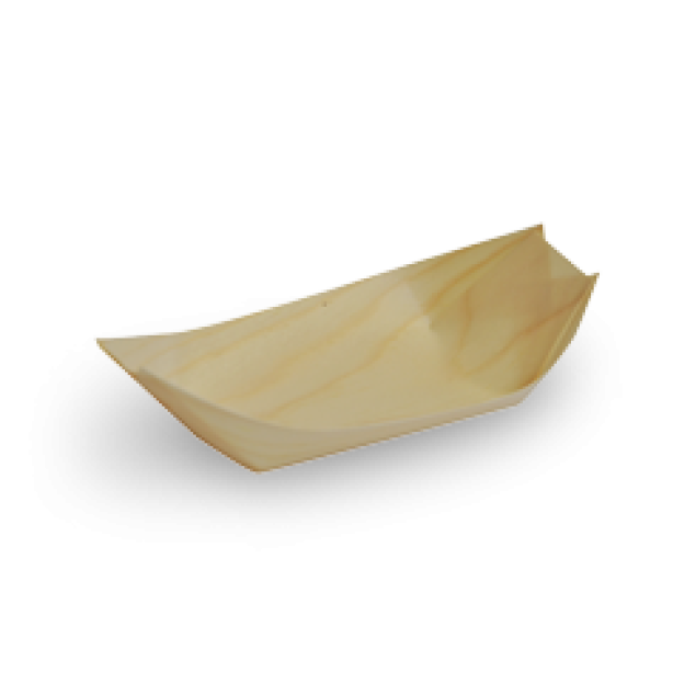 Bamboo Boats (50), Napkins & Disposable Tongs