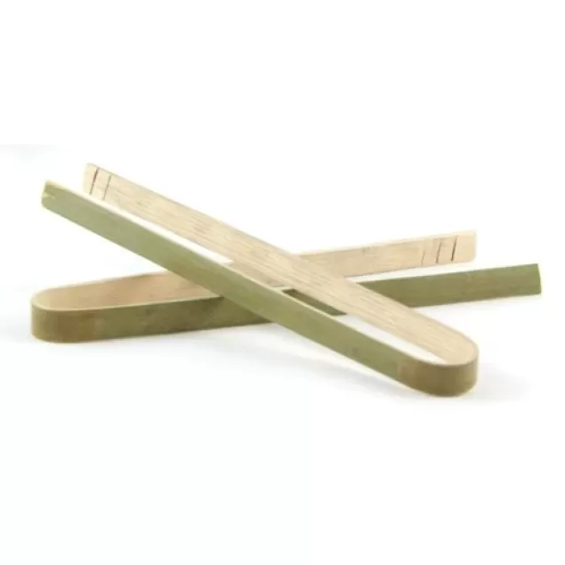 Bamboo Boats (50), Napkins & Disposable Tongs